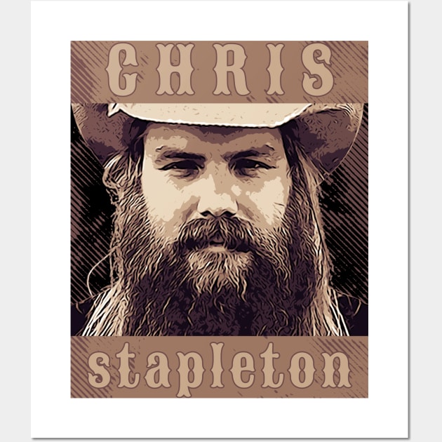 Chris Stapleton Wall Art by Degiab